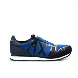 Armani Exchange Sneaker XUX018 XV080 Low Top Royal Navy Blue Mens US 11